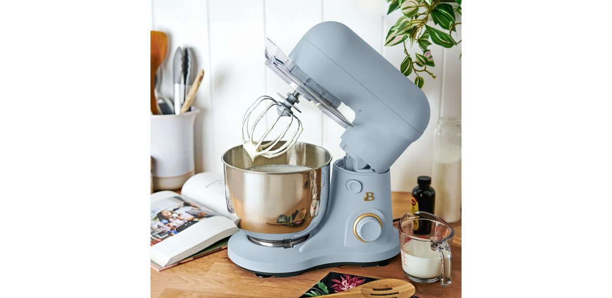 Beautiful 3.5 Qt Stand Mixer, Lightweight & Powerful with Tilt-Head