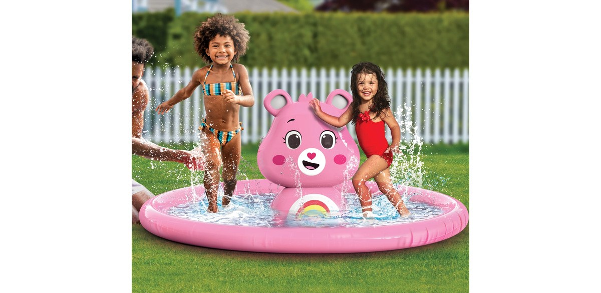 Care Bears Deluxe Inflatable Splash Pad with Sprinkler