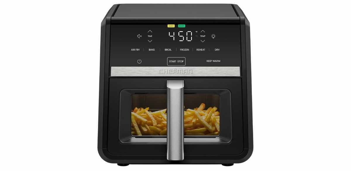 Chefman Air Fryer 9 Qt XL Basket with Viewing Window