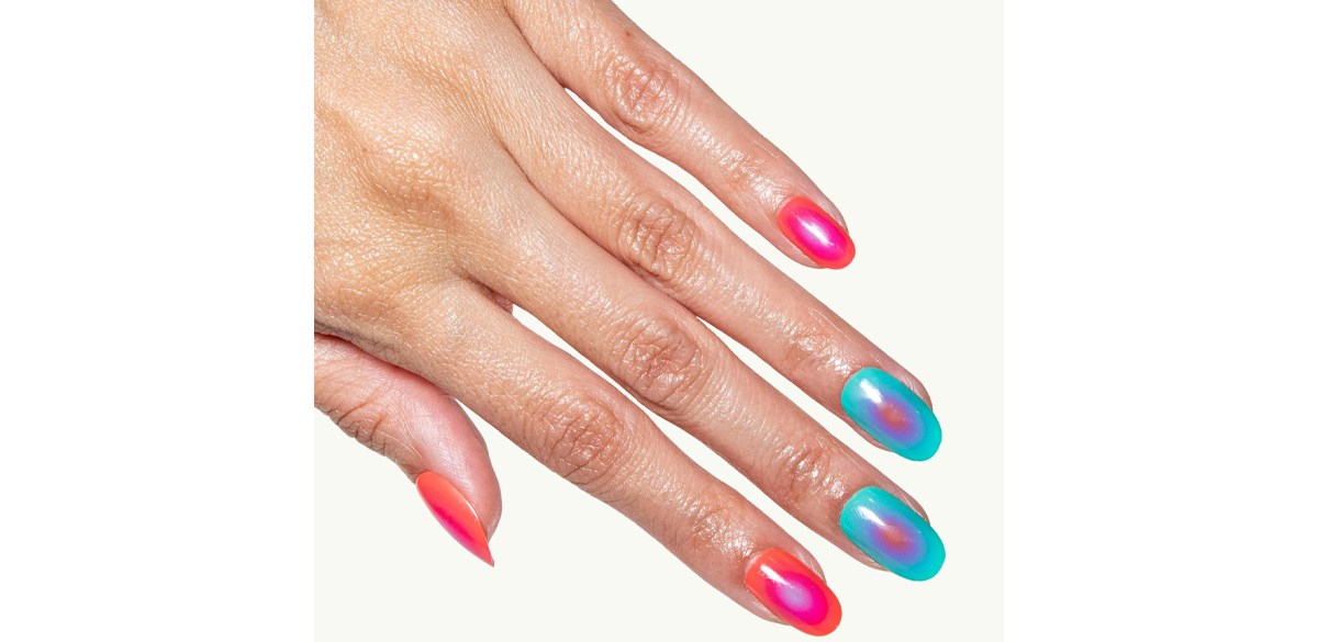 Chill Tips Limited Mood Ring, Press On Nail Kit