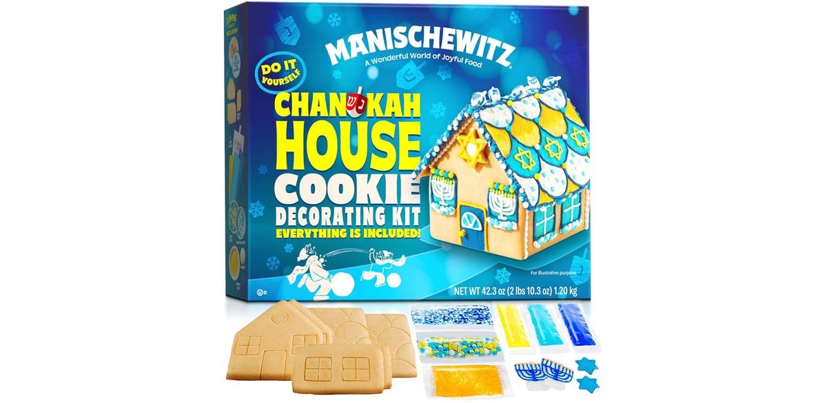 Do-It-Yourself Chanukah House Cookie Decorating Kit