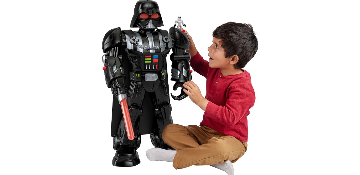 Fisher-Price Imaginext Star Wars Darth Vader Bot 2+ Ft Tall Toy