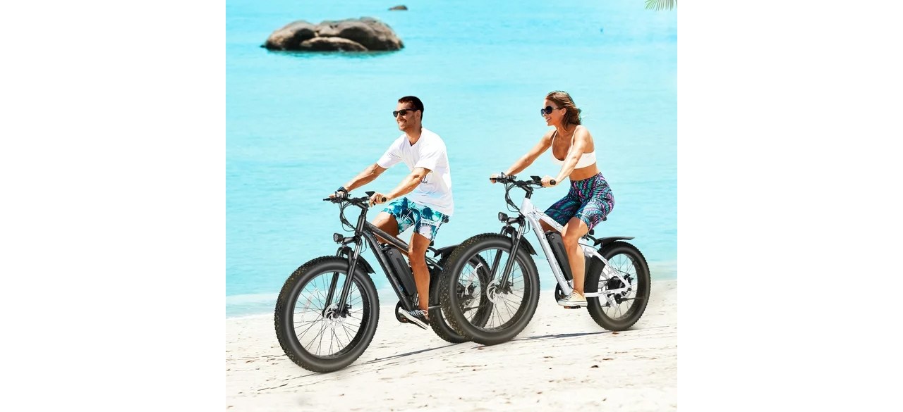 Gocio 26-Inch Fat Tire Electric Bike for Adults