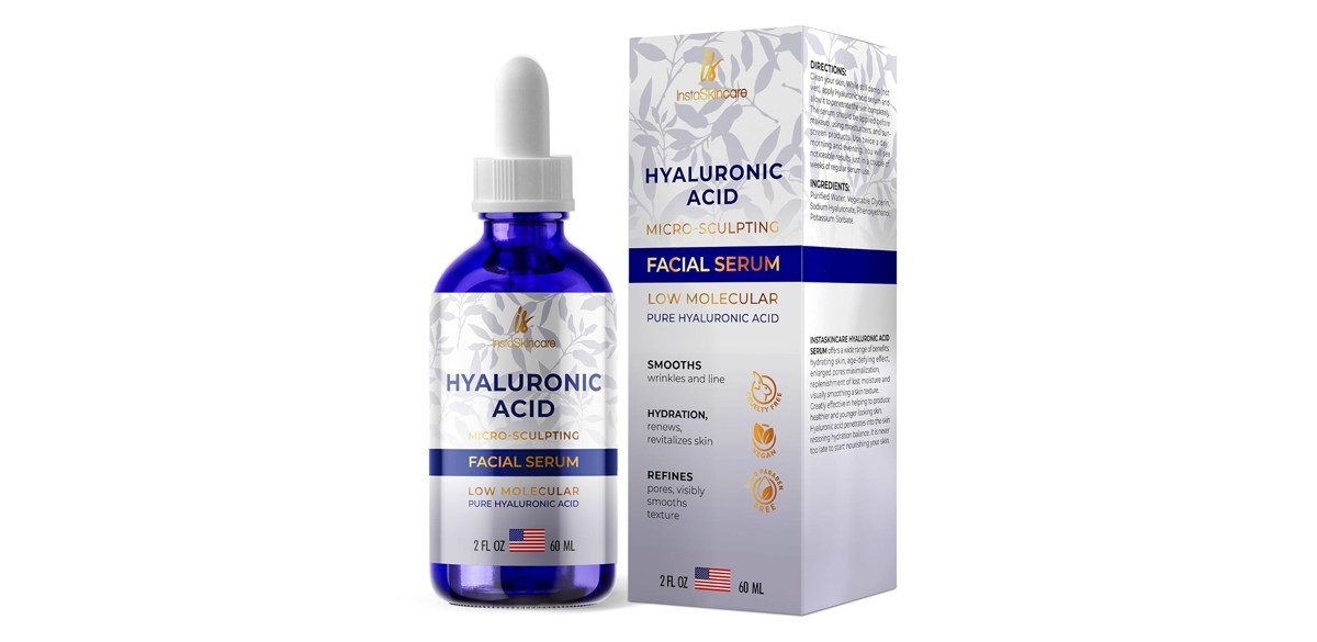 InstaSkincare Hyaluronic Acid Serum for Face