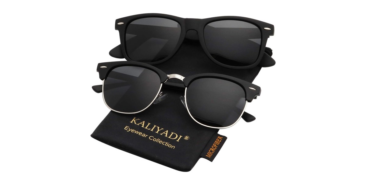 Kaliyadi Polarized Sunglasses Two-Pack