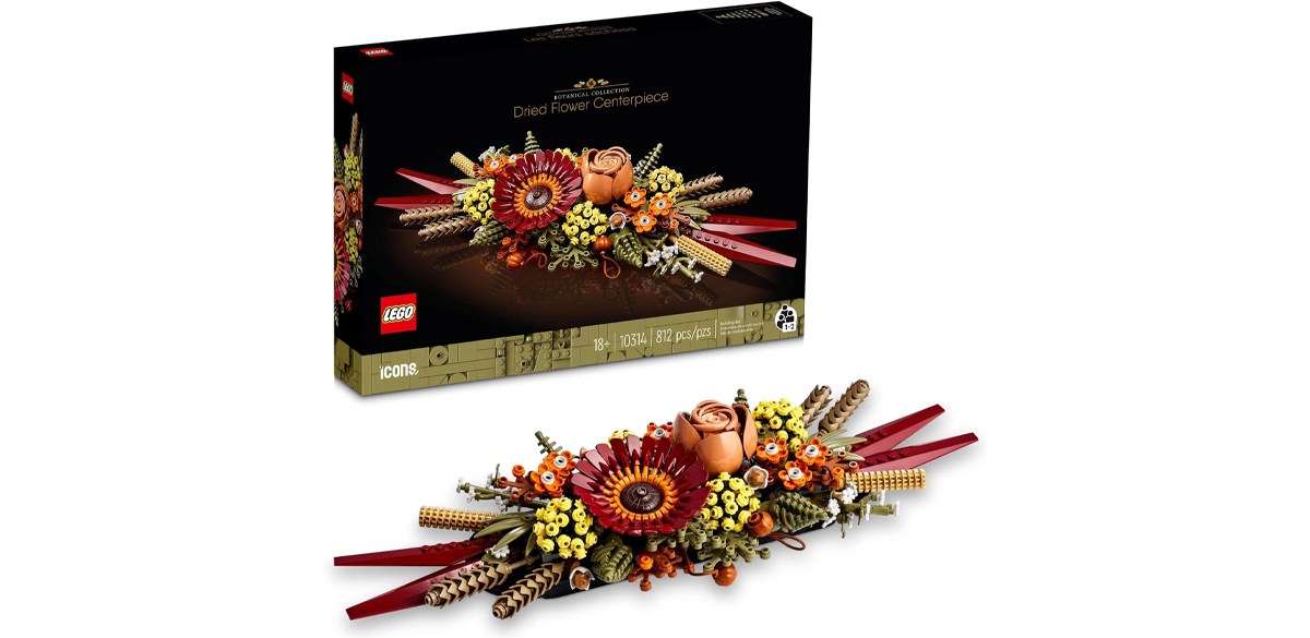 LEGO Icons Dried Flower Centerpiece Building Set