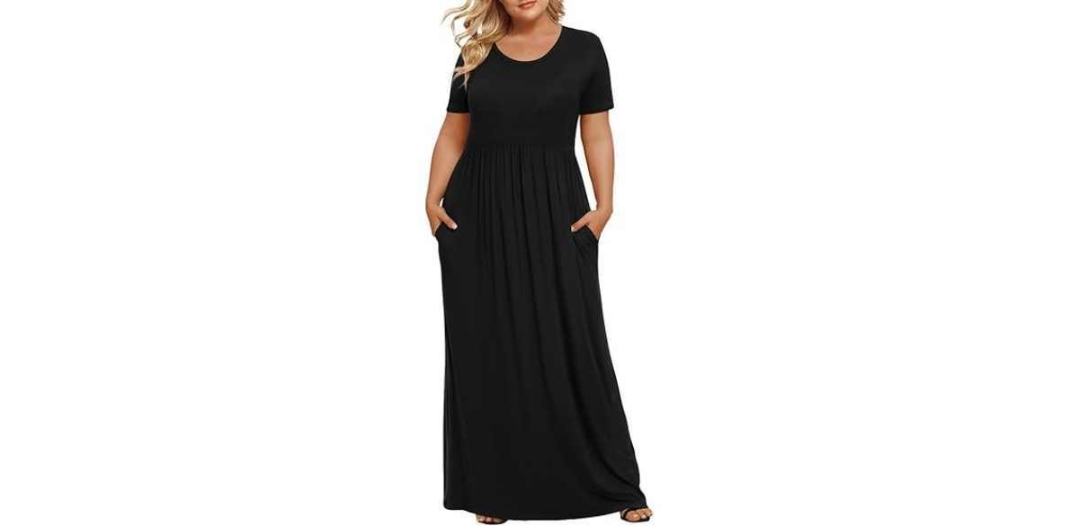 amazon long black maxi dress amazon black dresses Elowyn Maxi Dress