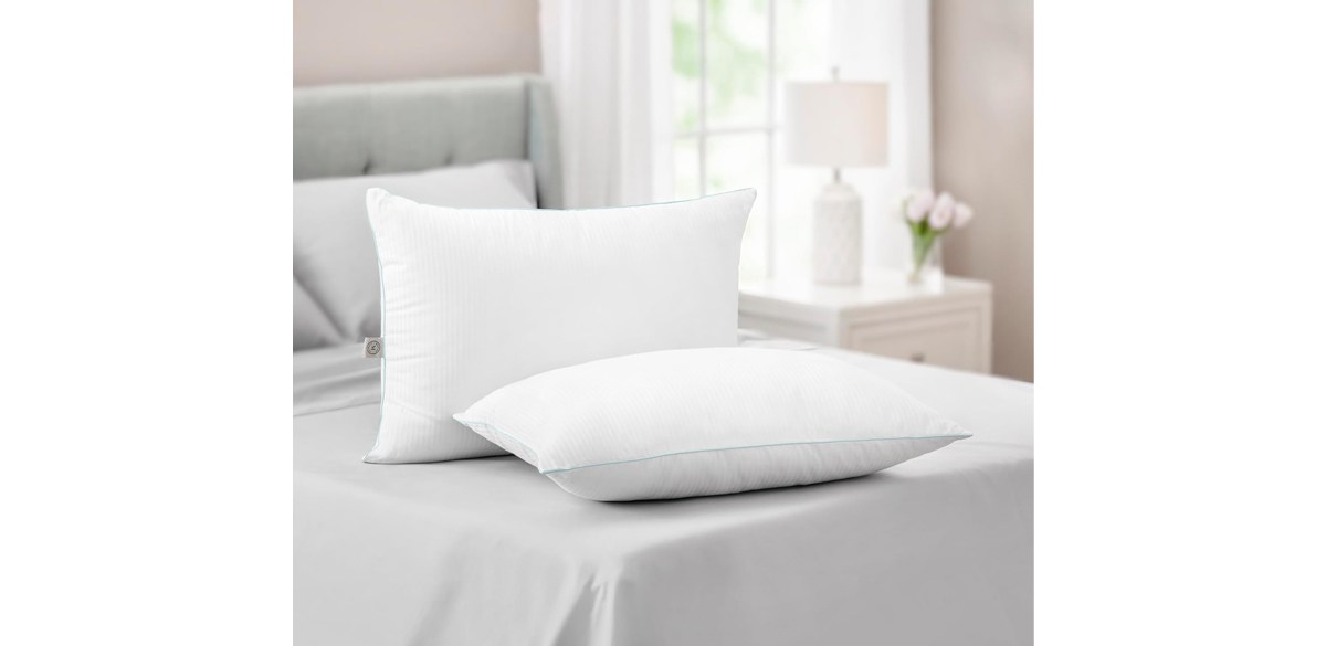 MARTHA STEWART Down Alternative Pillows King Size Set Of 2