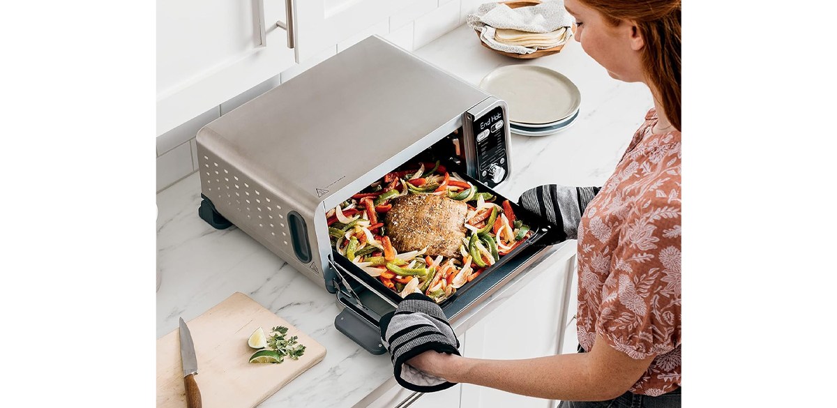 Ninja SP351 Foodi Smart 13-in-1 Dual Heat Air Fry Countertop Oven