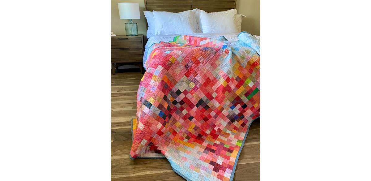 Out of Character Quilts Contemporary Mosaic Quilt