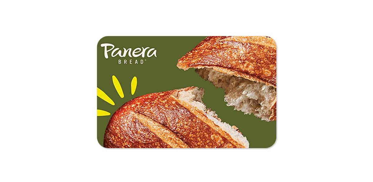 Panera Bread gift card