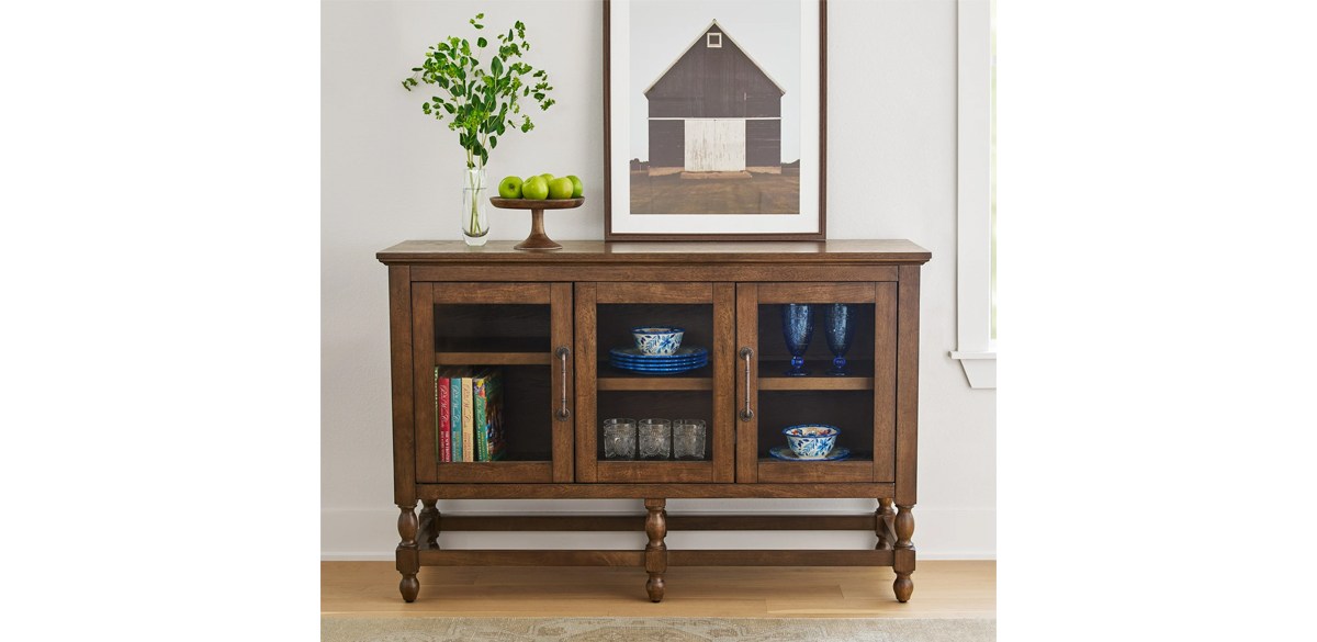 Pioneer Woman Harper Buffet Cabinet, Homestead Brown