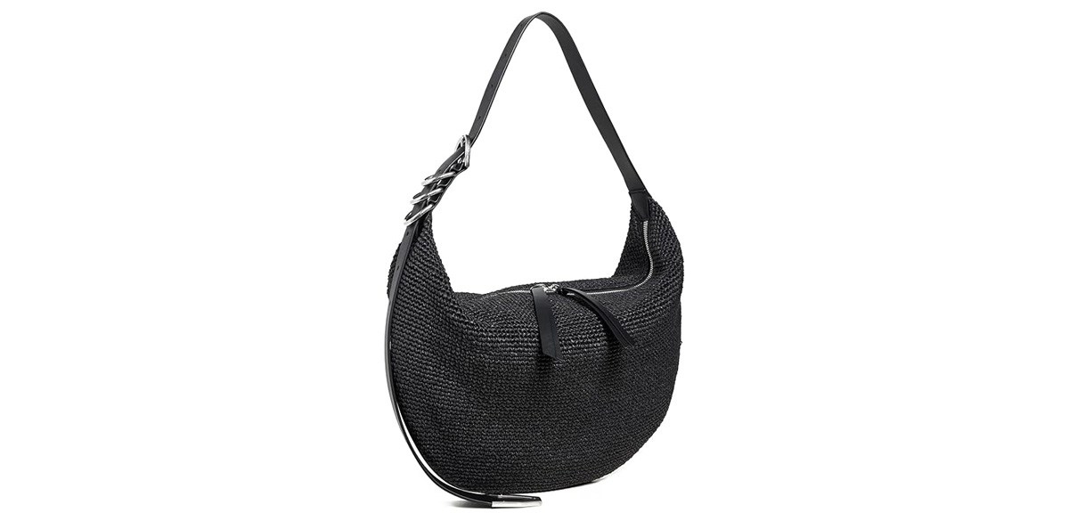 rag & bone Women's Spire Hobo Straw Bag
