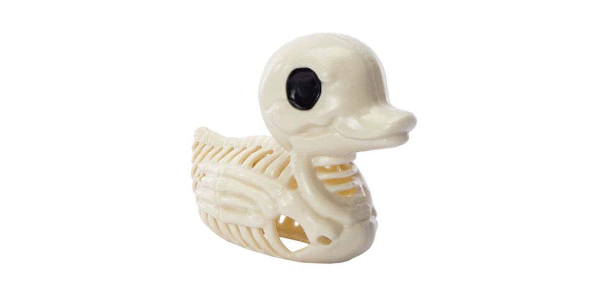  Skeleton Duck Halloween Decor 5.5in x 4.25in