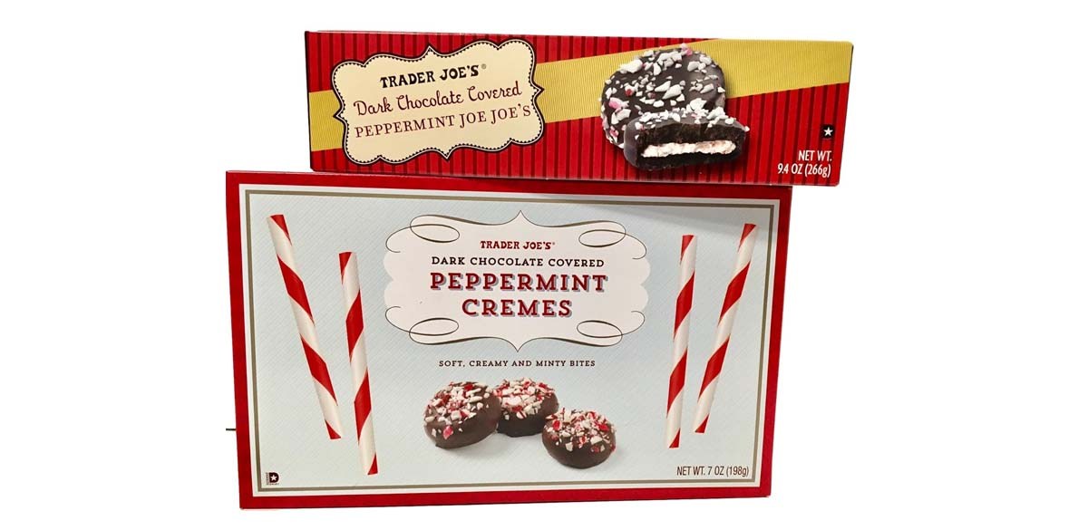 Trader Joe's Dark Chocolate Covered Peppermint Cremes