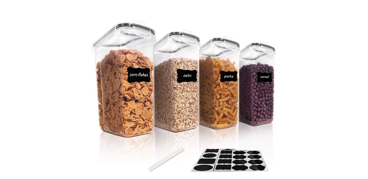 Vtopmart Cereal Storage Container Set