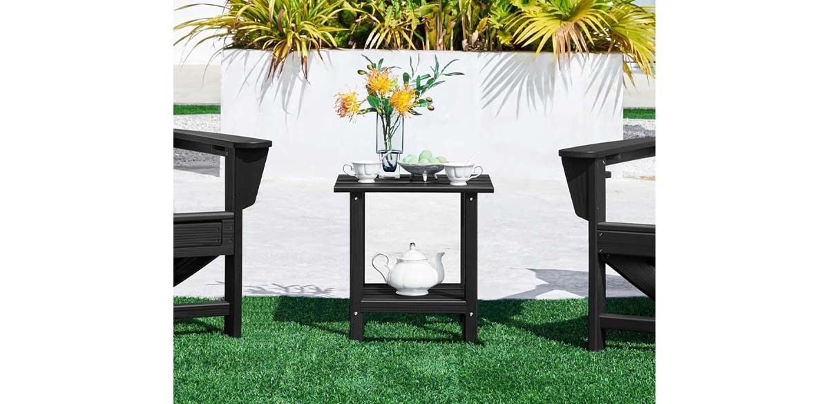 Yaheetech Adirondack Outdoor Side Table