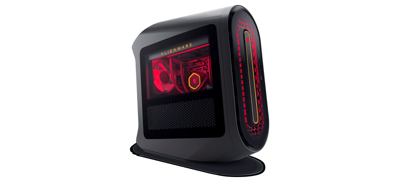 Alienware Aurora R15 Gaming Desktop on white background