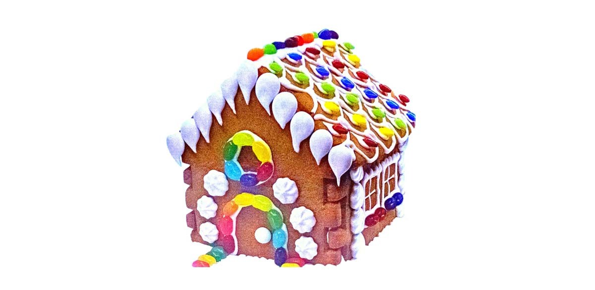 Bee Jelly Belly Gingerbread Cottage Kit