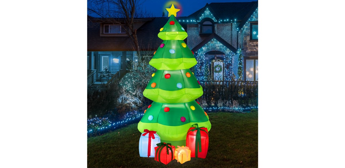 Best Choice Products 10ft Inflatable Christmas Tree