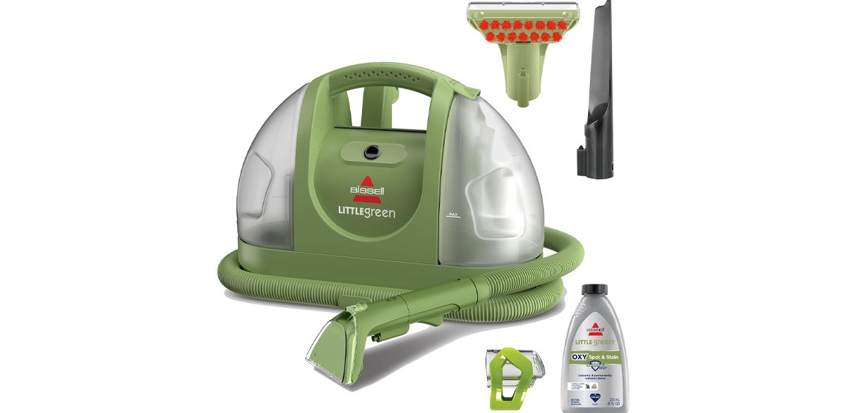 BISSELL Little Green Multi-Purpose Portable Carpet and Upholstery Cleaner