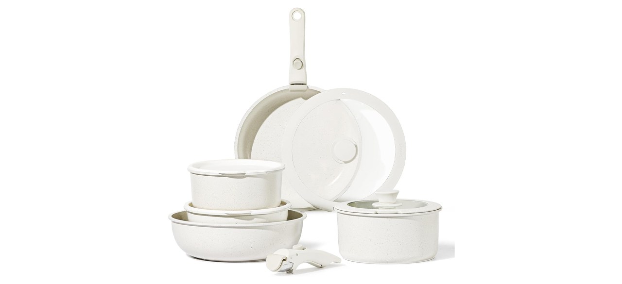 CAROTE 11pcs Pots and Pans Set