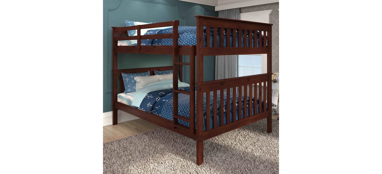 Catharine Full Over Full Solid Wood Standard Bunk Bed