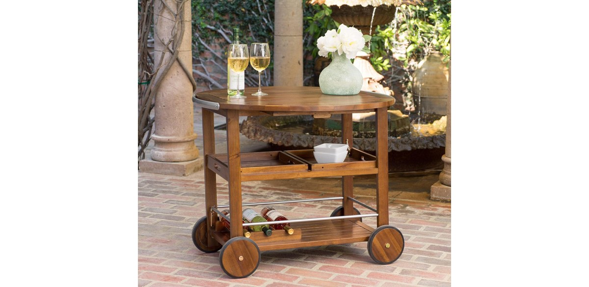 Christopher Knight Home Outdoor Bar Cart