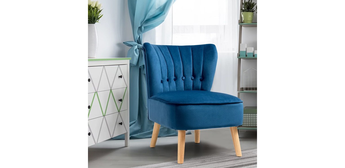 Costway Armless Accent Chair