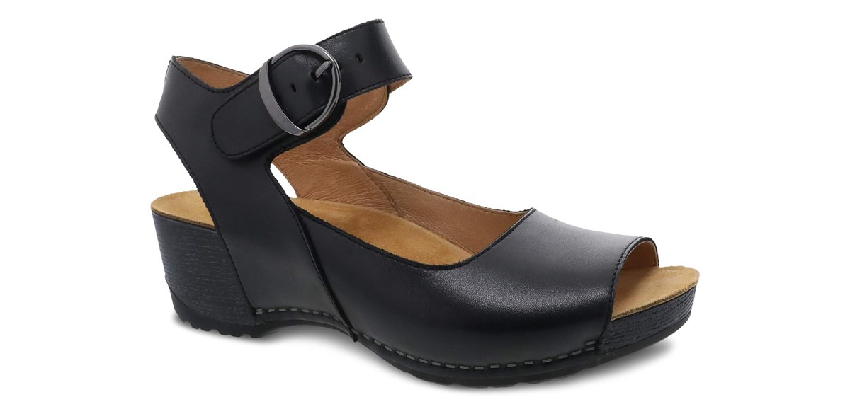 Dansko Women's Tiana Burnished Calf Sandal