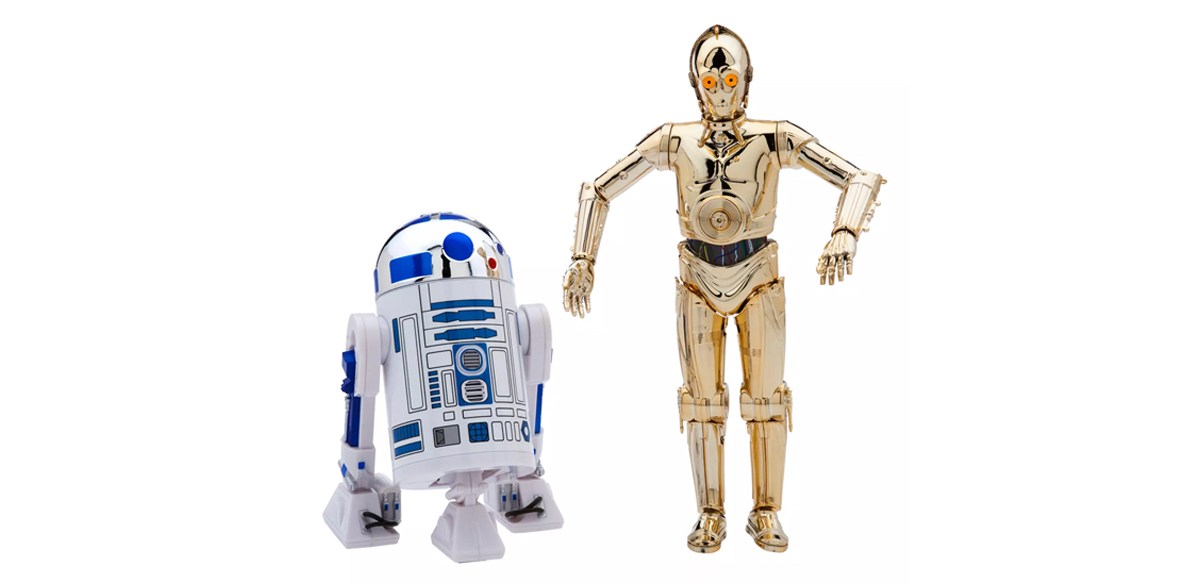 Disney C-3PO and R2-D2 Talking Action Figure Set - Classic Edition