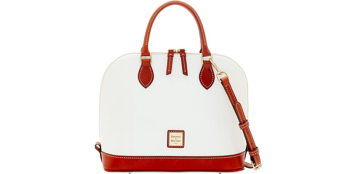 Dooney & Bourke Women's Zip Zip Satchel In White