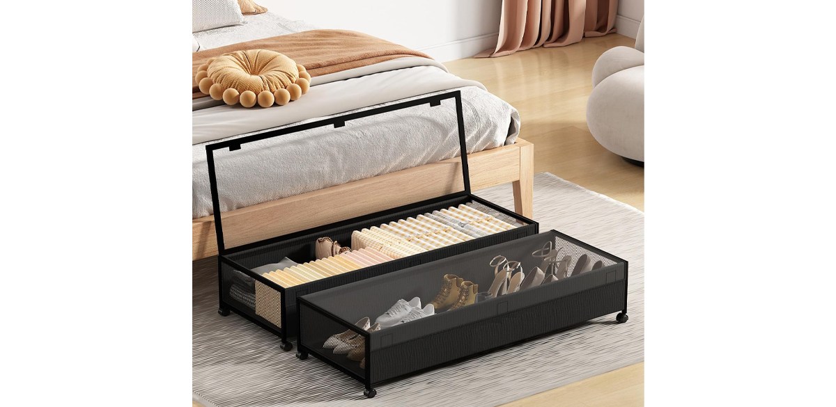 Eastherry Under-Bed Storage with Wheels