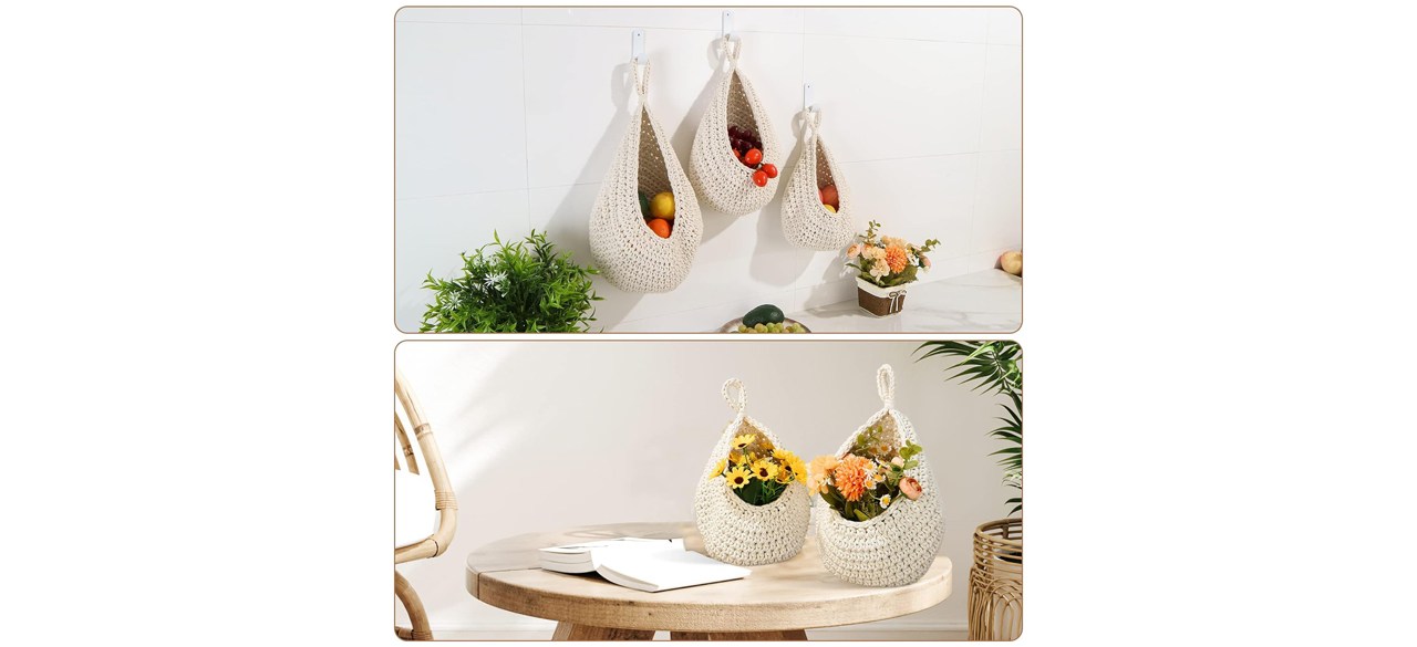 Hanging Fruit Baskets for Kitchen