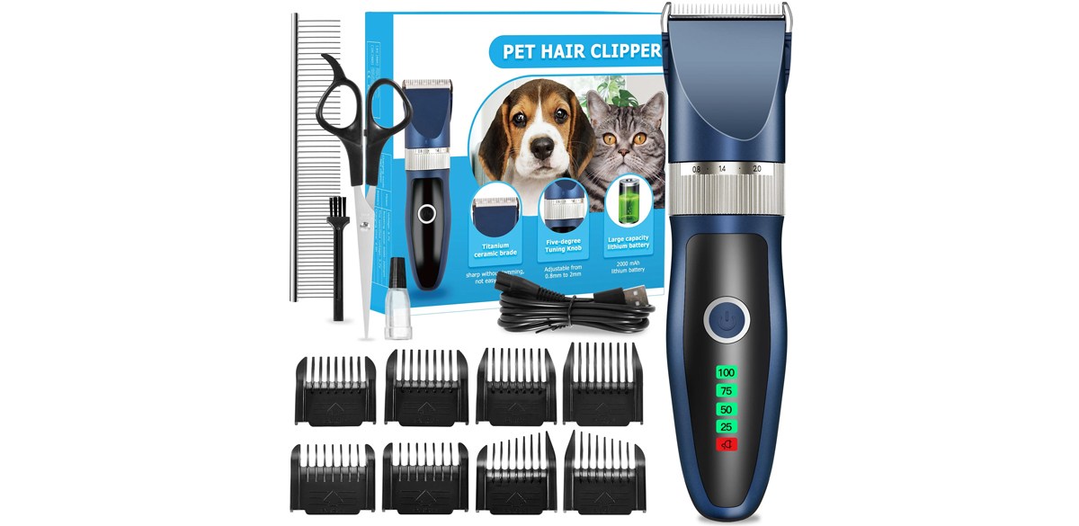 iFanze Dog Grooming Clippers-pet-essentials-flash-deals