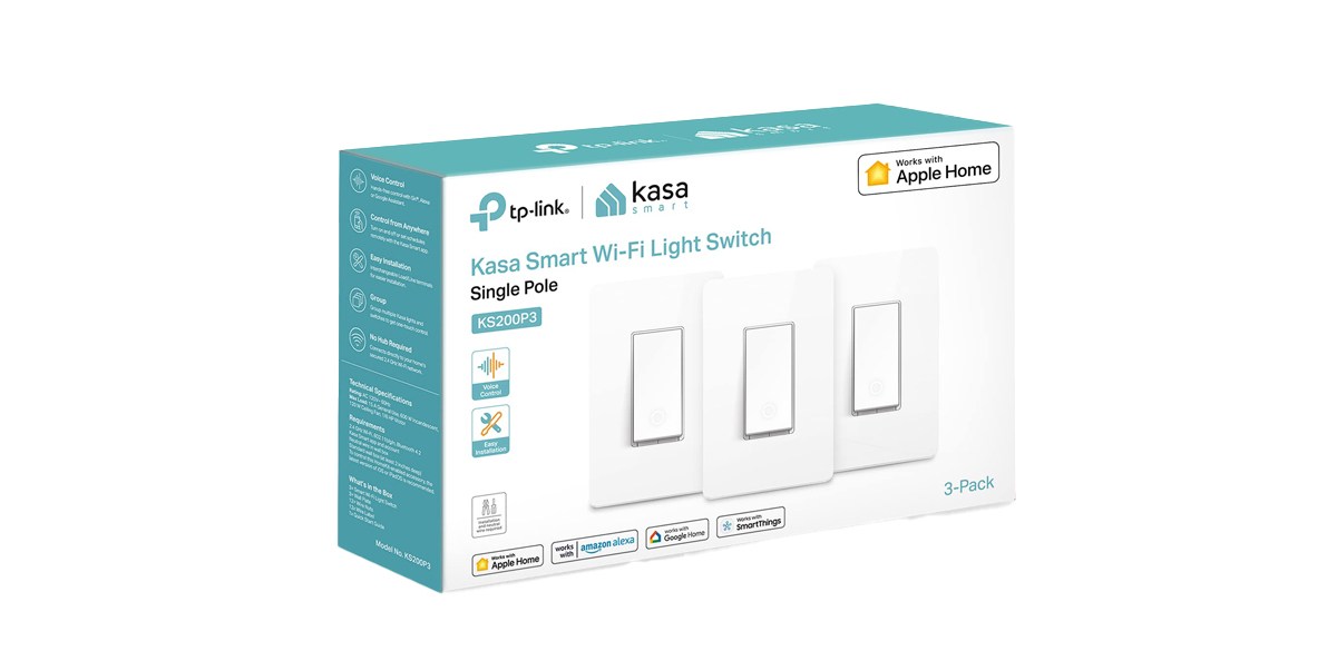 Kasa Apple HomeKit Smart Light Switch