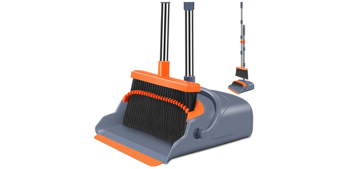 kelamayi Upgrade Broom and Dustpan Set