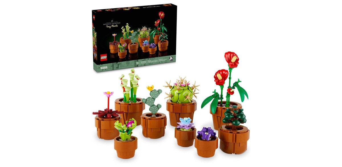 LEGO Icons Tiny Plants Building Set