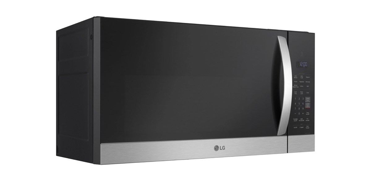 LG - 1.7 Cu. Ft. Over-The-Range Microwave with Sensor Cook and EasyClean