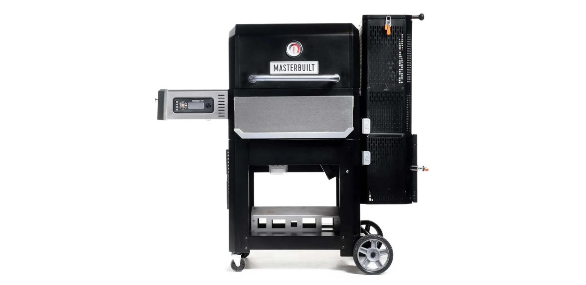 Masterbuilt Gravity Series 800 Digital Barrel Charcoal Grill with Smoker