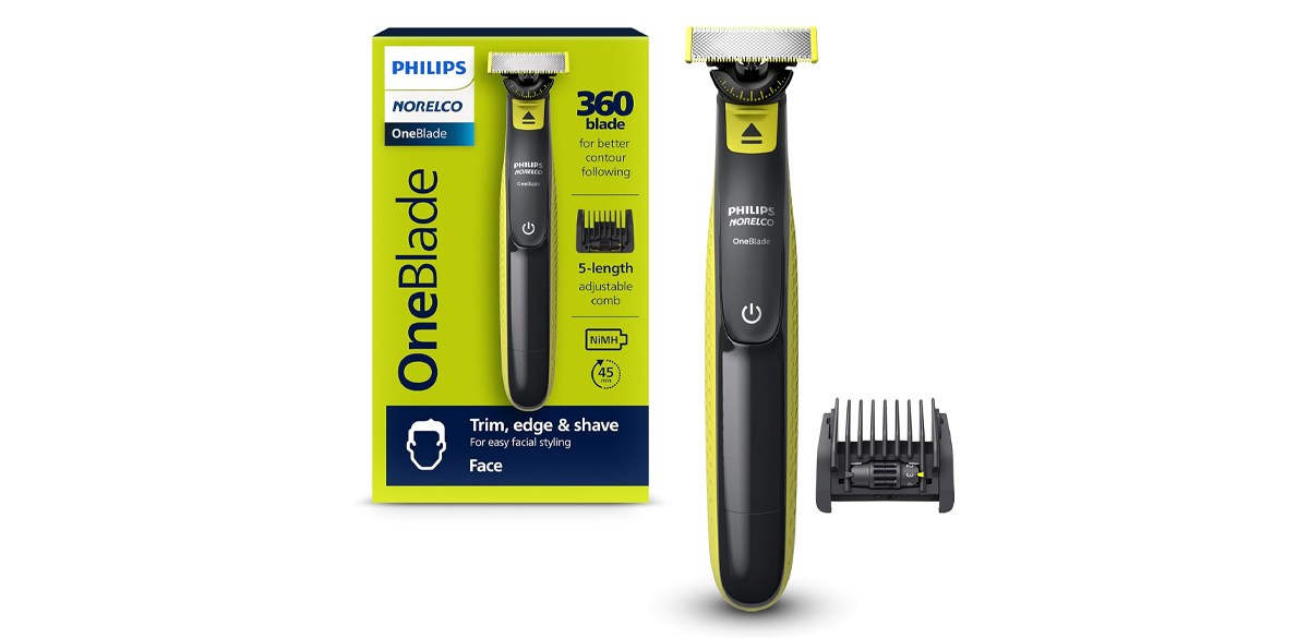 Norelco Philips OneBlade 360 Electric Beard Trimmer