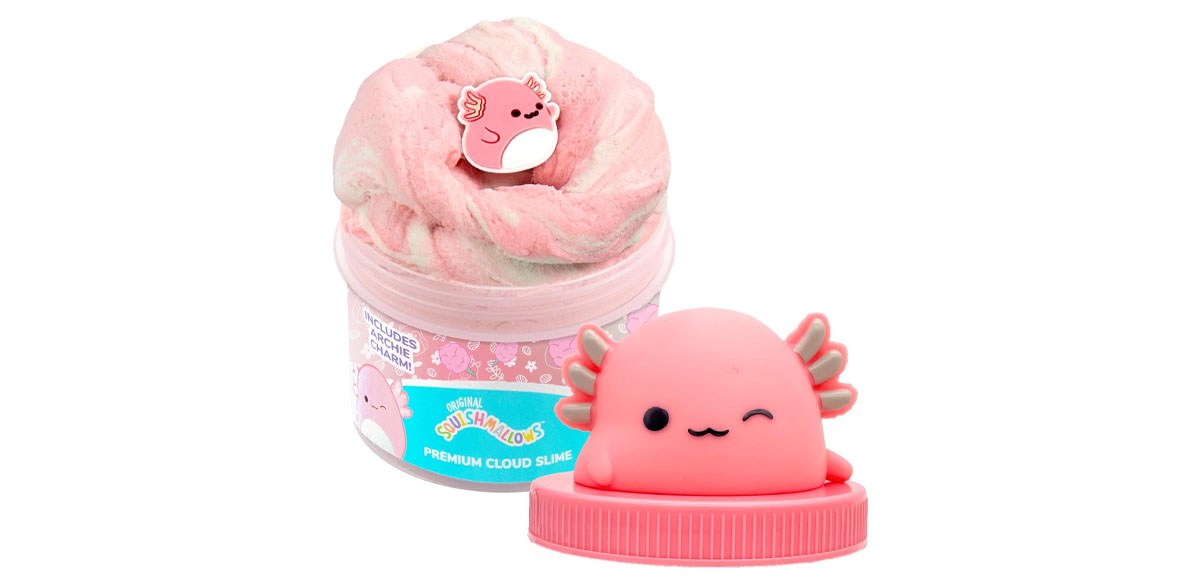 Original Squishmallows Archie The Axolotl Premium Cloud Slime