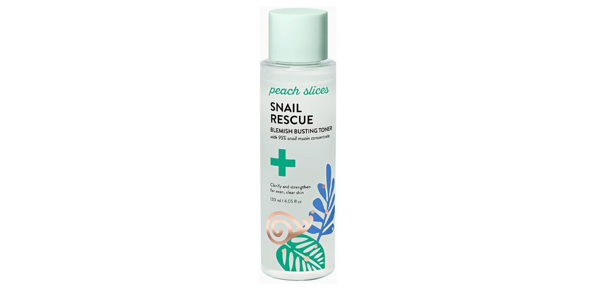 Peach Slices Snail Rescue Blemish Busting Toner