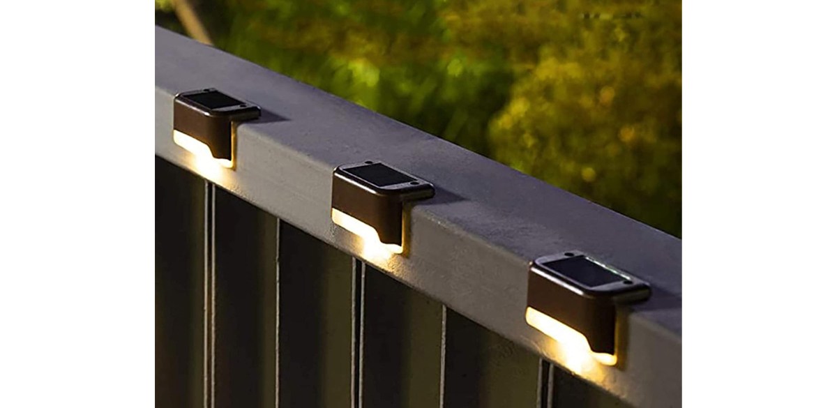 SOLPEX Solar Deck Lights Outdoor 16 Pack