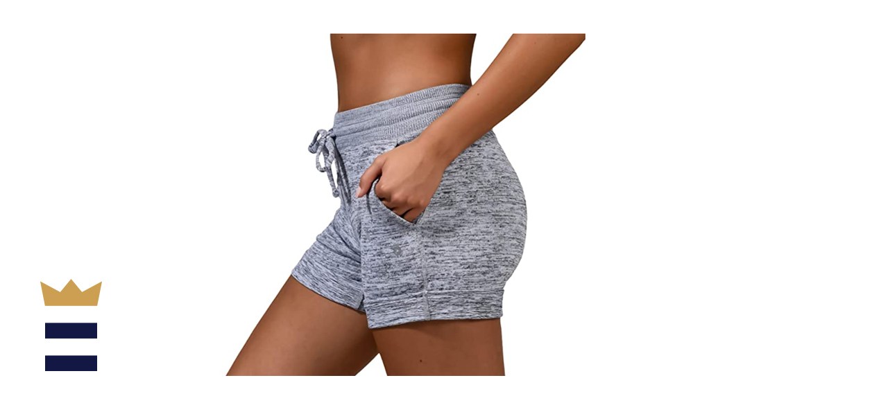 Soft and Comfy Activewear Lounge Shorts with Pockets – 90 Degree by Reflex