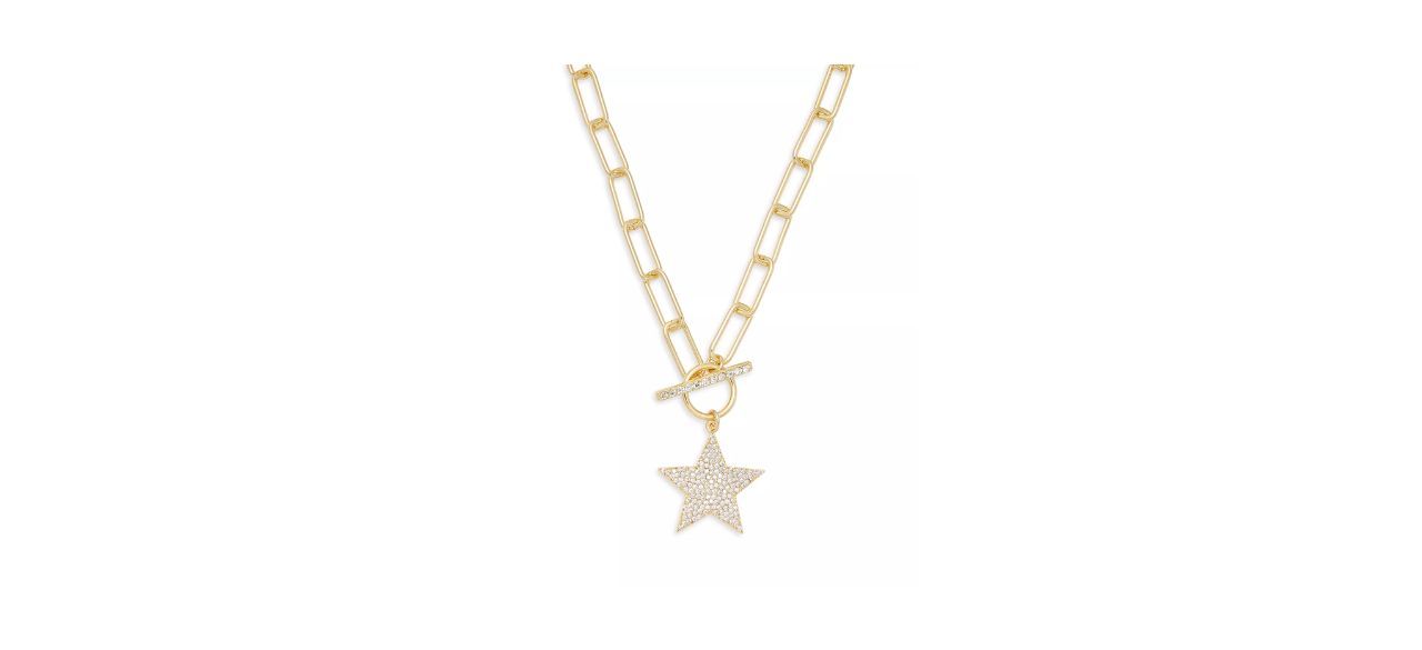 “Barbie” The Movie x Aqua Embellished Star Pendant