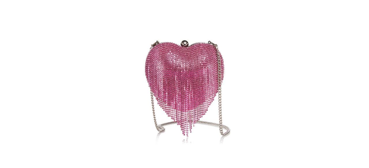 “Barbie” The Movie x Aqua Heart Crystal Mini Crossbody Bag
