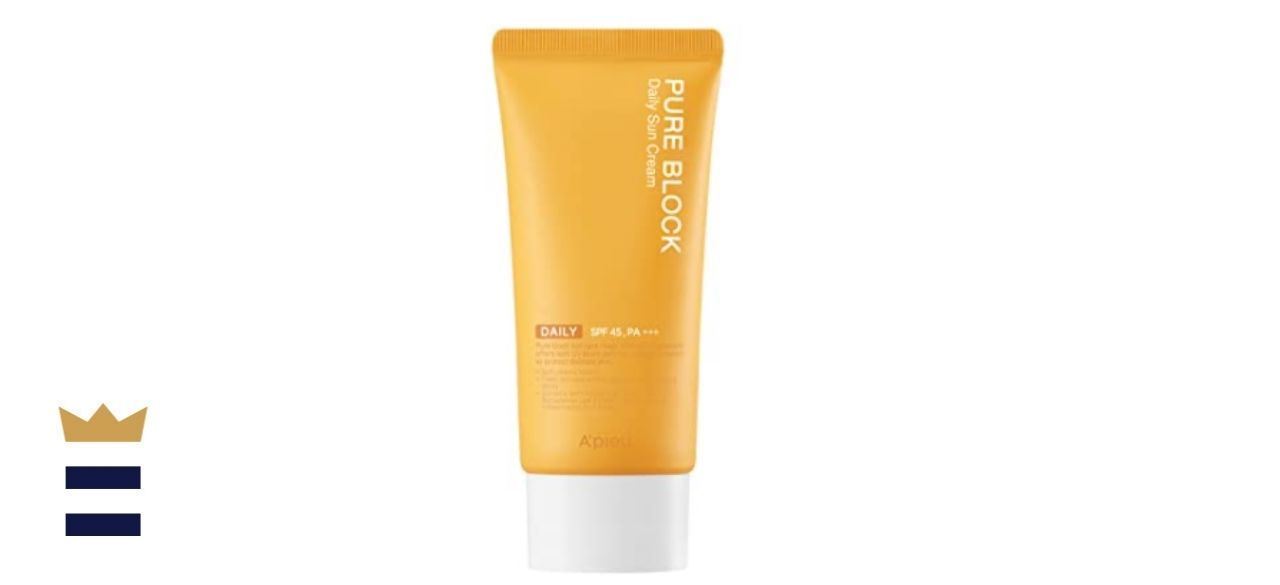 A'PIEU PURE BLOCK Natural Daily Sun Cream SPF45