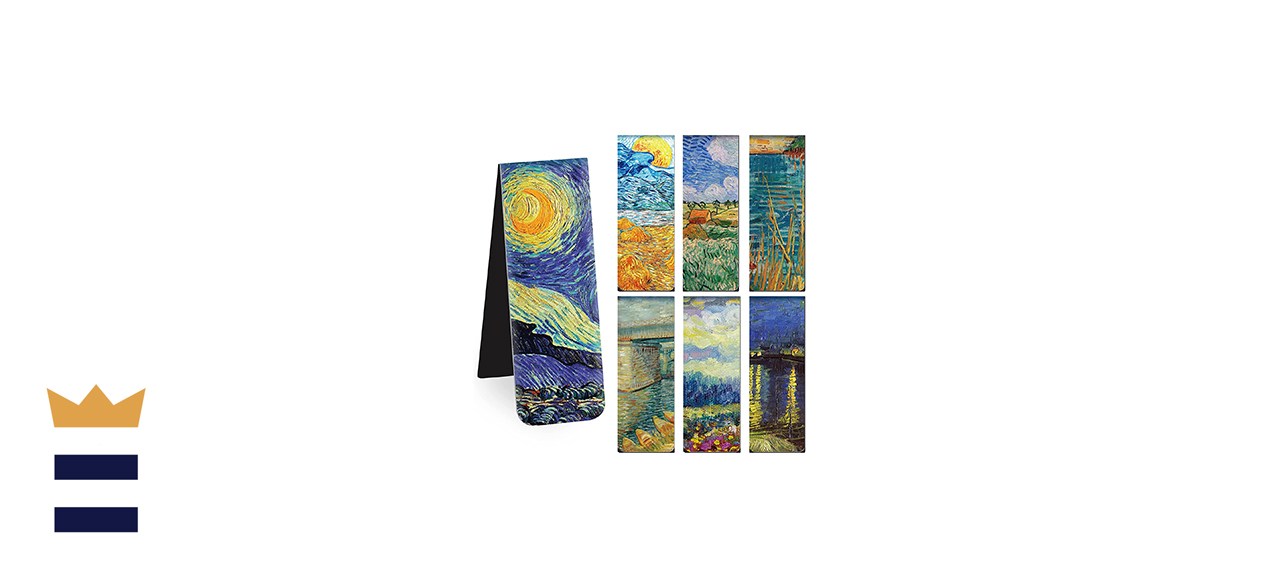 ABSOFINE Store Impressionist Painting Magnetic Bookmarks 