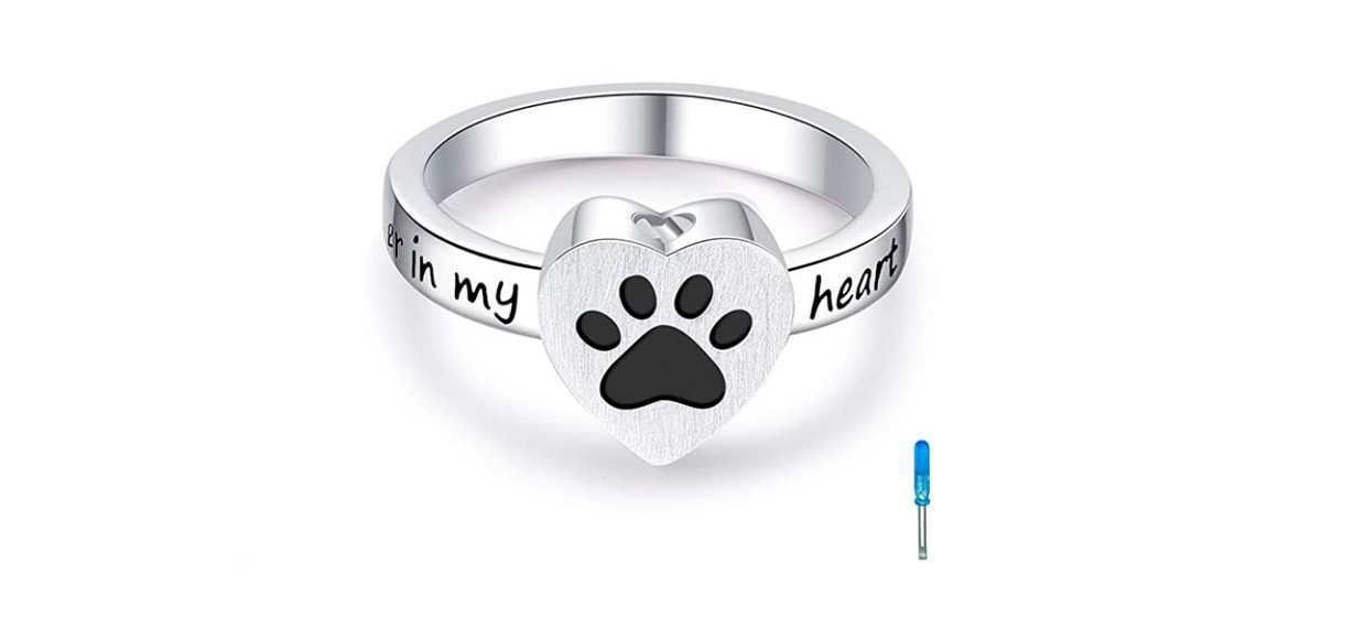 Acjna Sterling Silver Heart Ring Acjna Sterling Silver Heart Ring